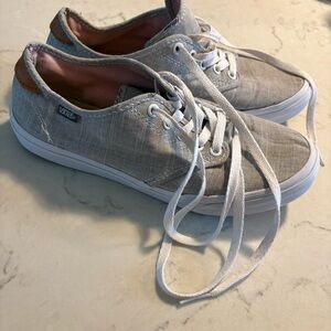 Vans Off the Wall Women's Size 9 Low Plaid Canvas Lace Up Skate Shoe